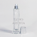 Botol Cassa Trans 50Ml Tutup Silver