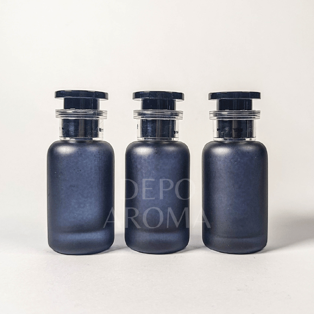Botol LV 25Ml Easypump Hitam Doff