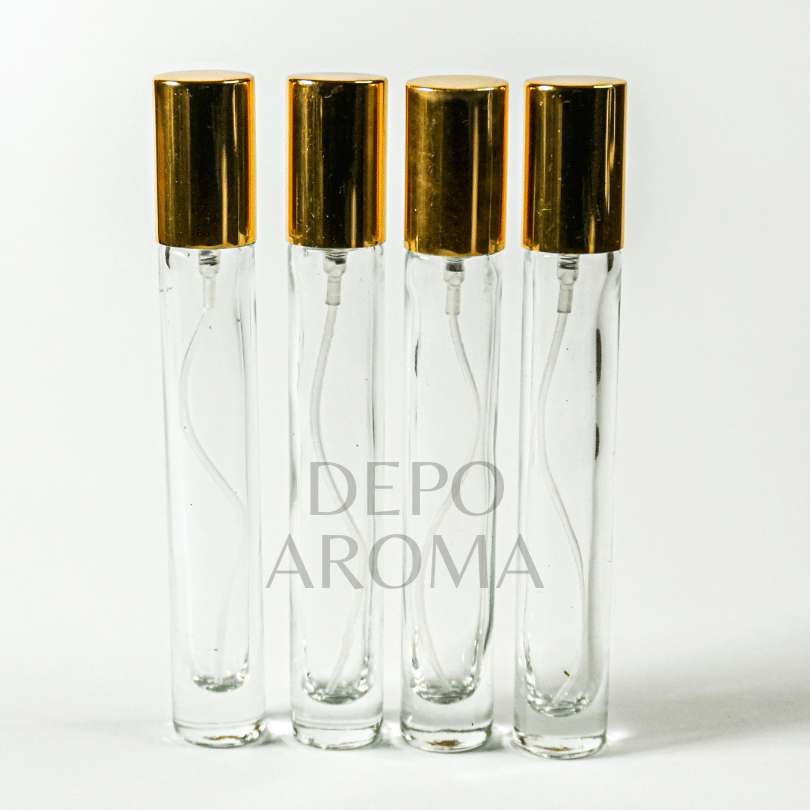 Botol Lilin Drat Trans 10ml Gold