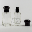Botol Jojo Pendek Screw 30ml Mushroom Black