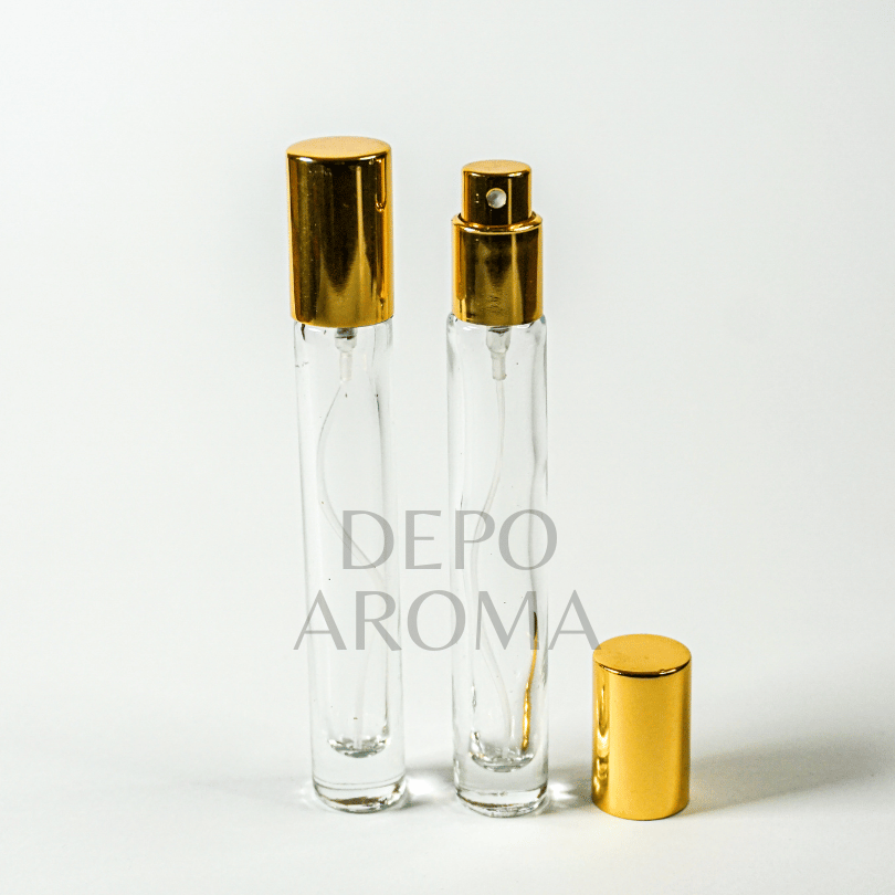 Botol Lilin Drat Trans 10ml Gold