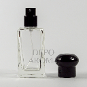 Botol Jojo Pendek Screw 30ml Mushroom Black