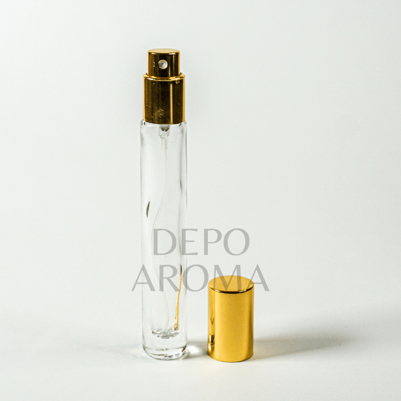 Botol Lilin Drat Trans 10ml Gold