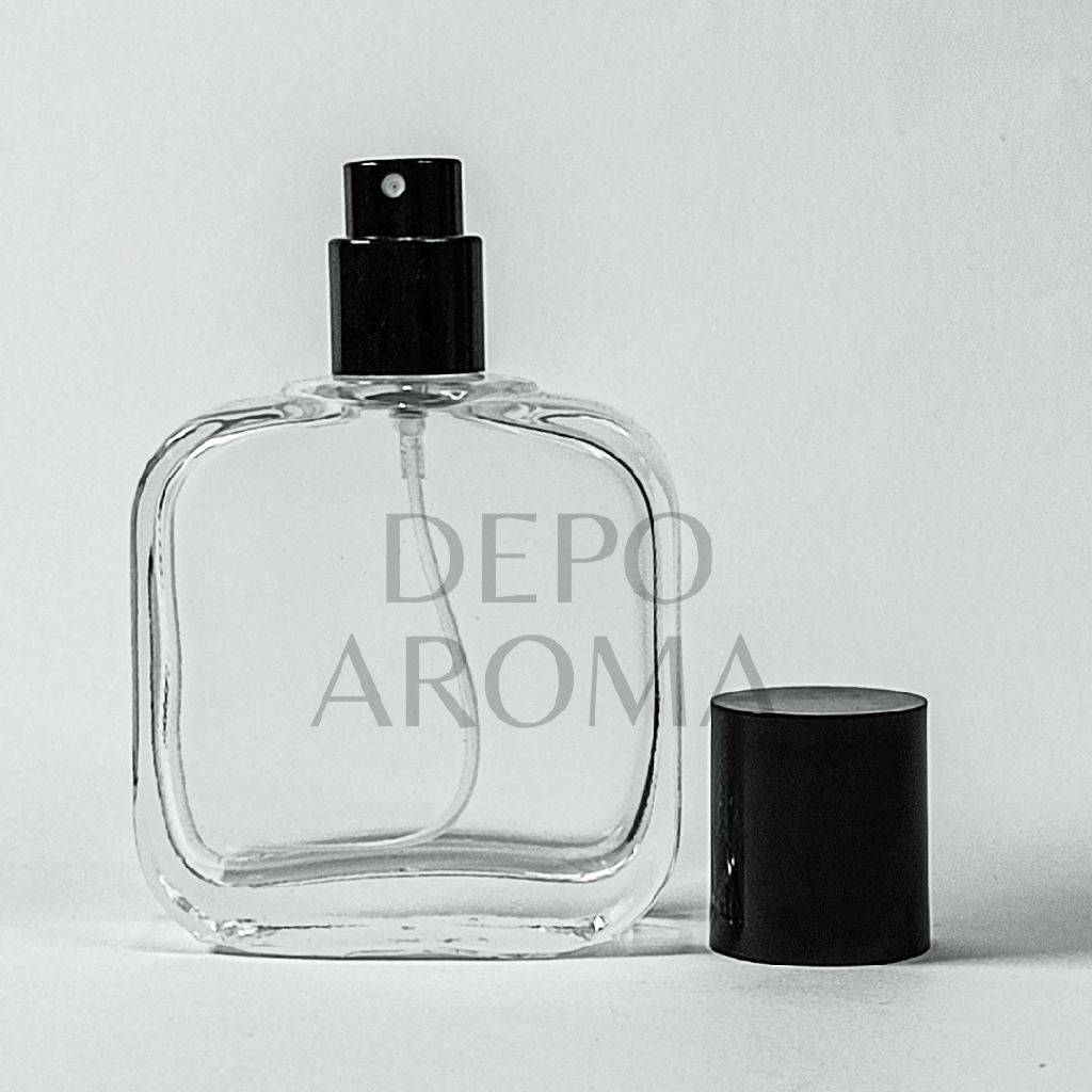 Botol Coste Tutup Hitam 50ml