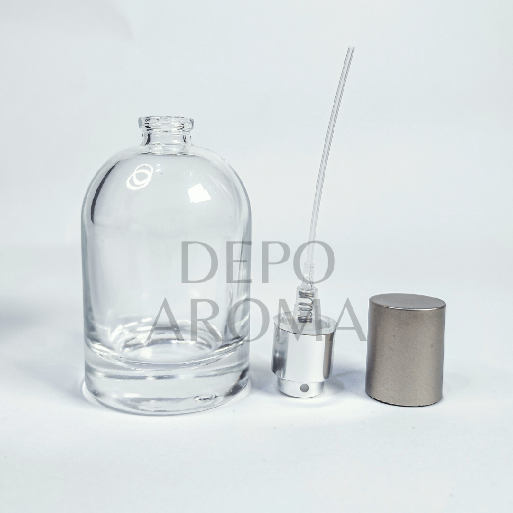 Botol Peny Trans 50Ml Silver Cap