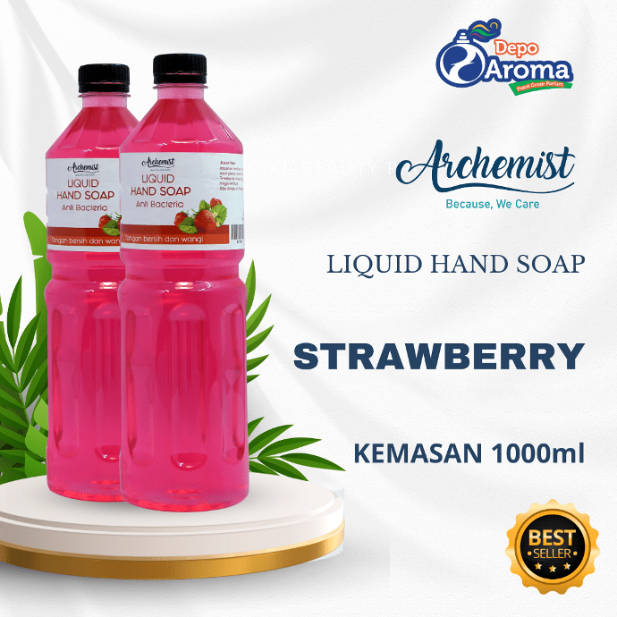 Hand Soap Strawberry 1 Lt