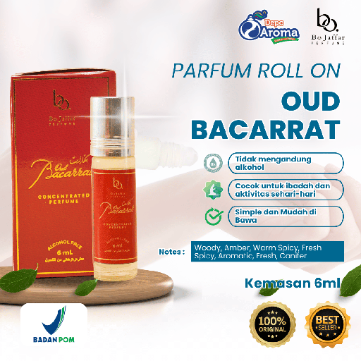 [BOR008] Bo jaffar Roll On 6 ml Bacarrati