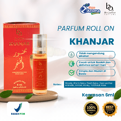 [BOR003] Bo jaffar Roll On 6 ml Khanjar