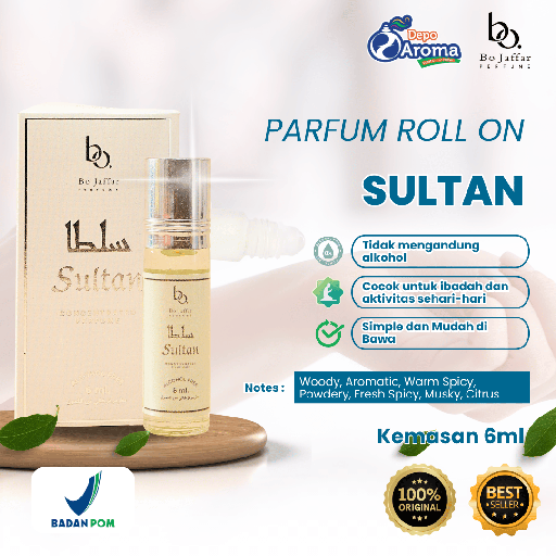 [BOR001] Bo jaffar Roll On 6 ml Sultan