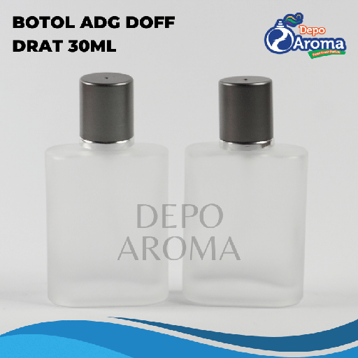 [BTLKC0092] Botol Adg Doff 30Ml Tutup Silver