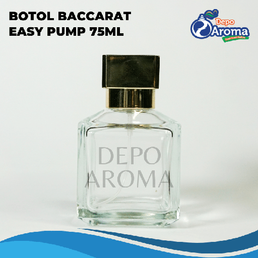 [BTLKC0186] Botol Baccarat 75Ml Easy Pump