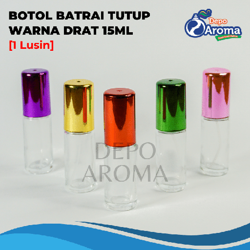 [BTLKC0002] Botol Batrai FX Ttp Warna 15Ml