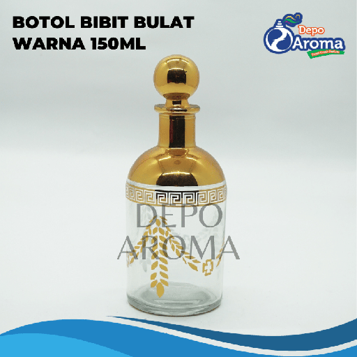[BTLKCBBT] Botol Bibit Bulat Warna 150ml
