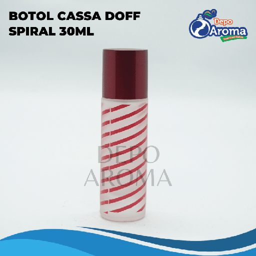 [BTLKC0126] Botol Cassa Doff Spiral 30Ml