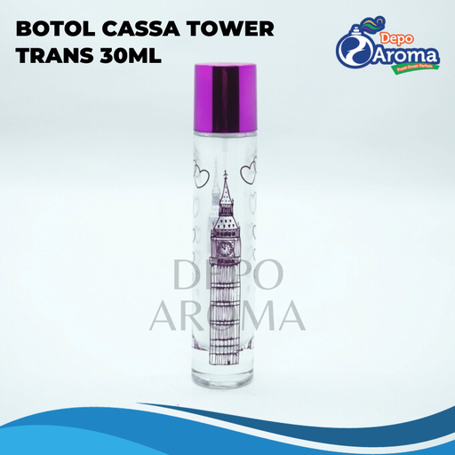[BTLKC0039] Botol Cassa Tower Trans 30Ml