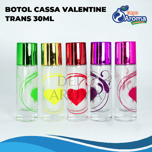 [BTLKC0048] Botol Cassa Valentine Trans 30Ml
