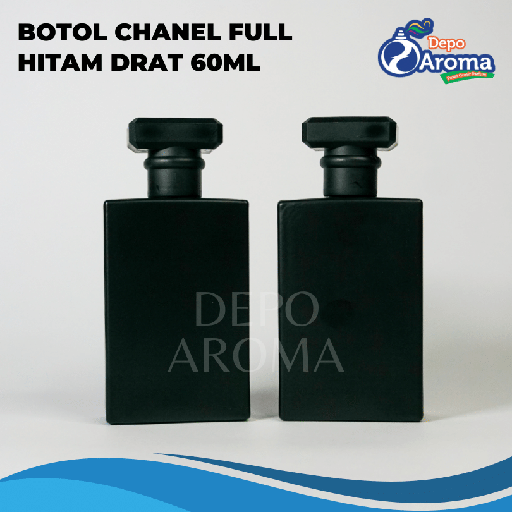 [BTLKC0164] Botol Chanel Hitam 60Ml