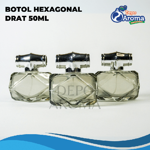 [BTLKC0181] Botol Hexagonal 50Ml