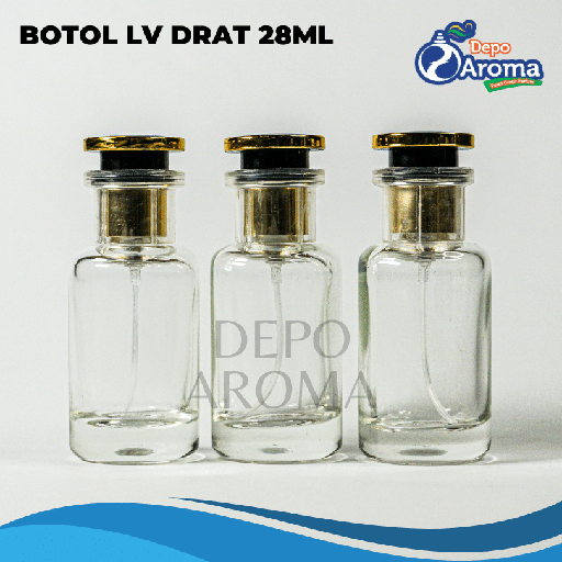 [BTLKC00227] Botol LV 28ml Drat
