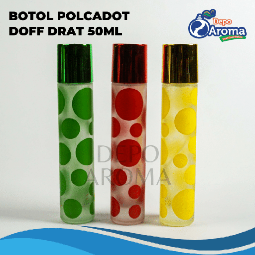 [BTLKC0058] Botol Polcadot Doff 50Ml