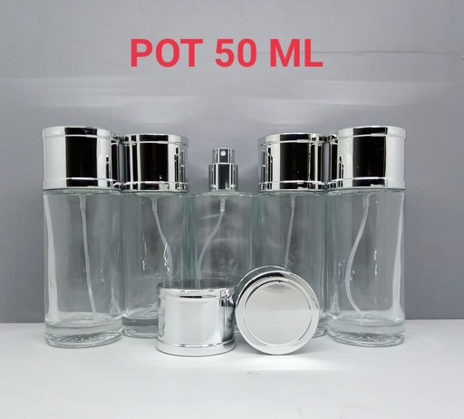 [BTLKC0149] Botol Pot Trans 50Ml