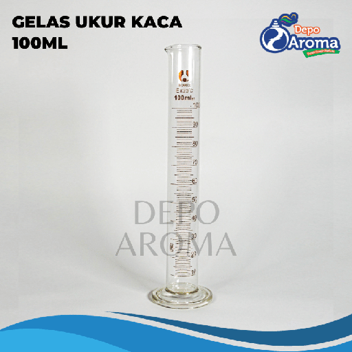 [LAIN0037] Gelas Ukur Kaca 100Ml