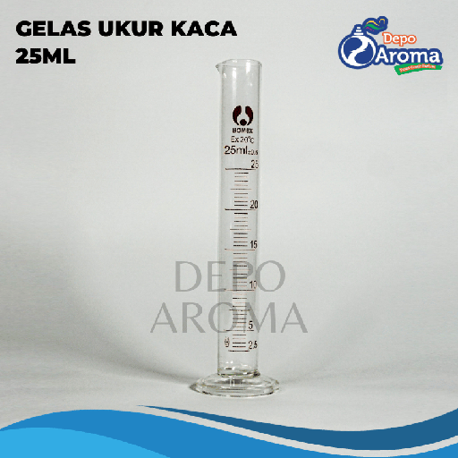 [LAIN0035] Gelas Ukur Kaca 25Ml