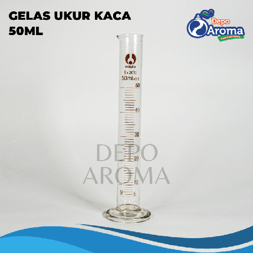 [LAIN0036] Gelas Ukur Kaca 50Ml