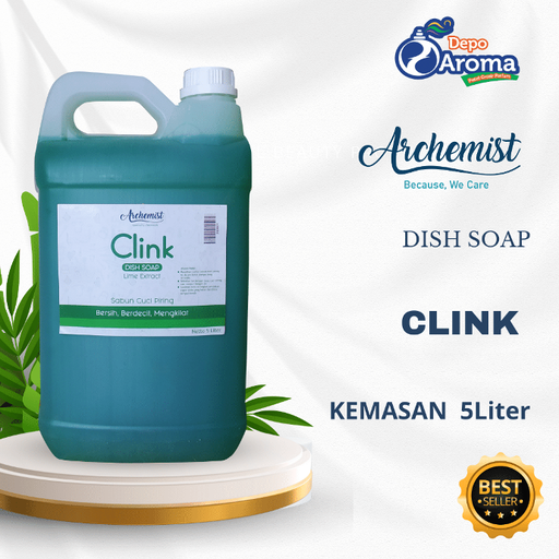 [DS5L0001] Clink Dish Soap Lime Extract 5Lt