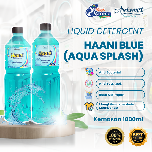 [DET002] Detergent Haani Biru 1Lt
