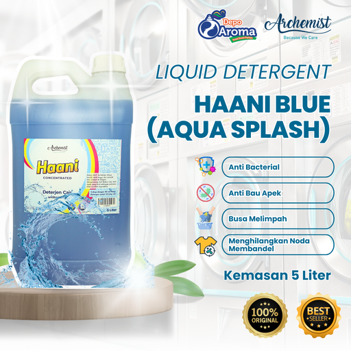 [DET5L002] Detergent Haani Biru 5Lt