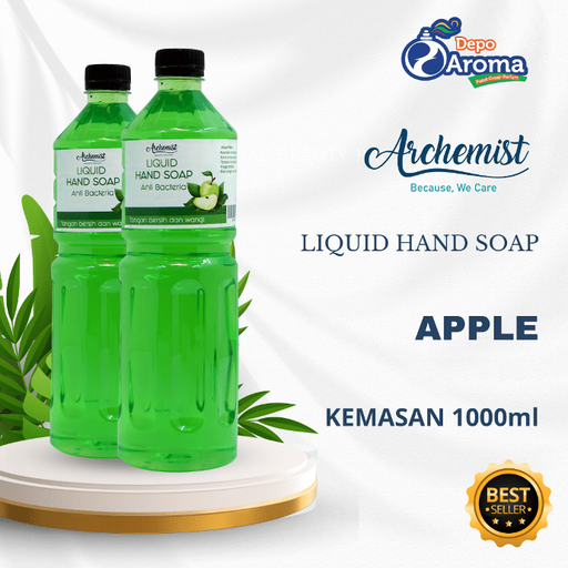 [HS001] Hand Soap Apple 1 Lt