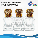 Botol Bakarat Drat 30Ml Tutup Gold