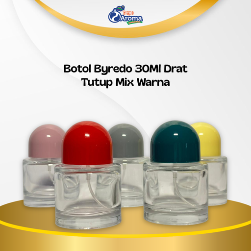[BTLKC0263] Botol Byredo 30Ml Drat Tutup Mix Warna